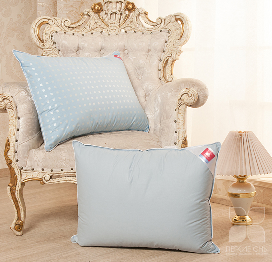 Подушка Легкие Сны пуховая НЕЖНАЯ 70х70 средняя (вид 3) Подушка Легкие Сны пуховая НЕЖНАЯ 70х70 средняя (фото, вид 3)