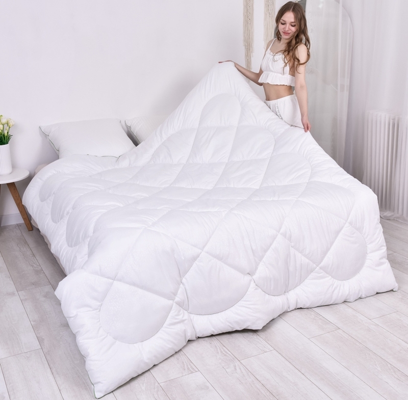 Одеяло Легкие Сны из бамбука стеганое ТРОПИКАНА 140х205 теплое (вид 3) Одеяло Легкие Сны из бамбука стеганое ТРОПИКАНА 140х205 теплое (фото, вид 3)