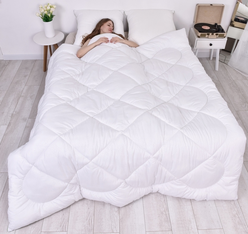 Одеяло Легкие Сны из бамбука стеганое ТРОПИКАНА 200х220 теплое (вид 4) Одеяло Легкие Сны из бамбука стеганое ТРОПИКАНА 200х220 теплое (фото, вид 4)