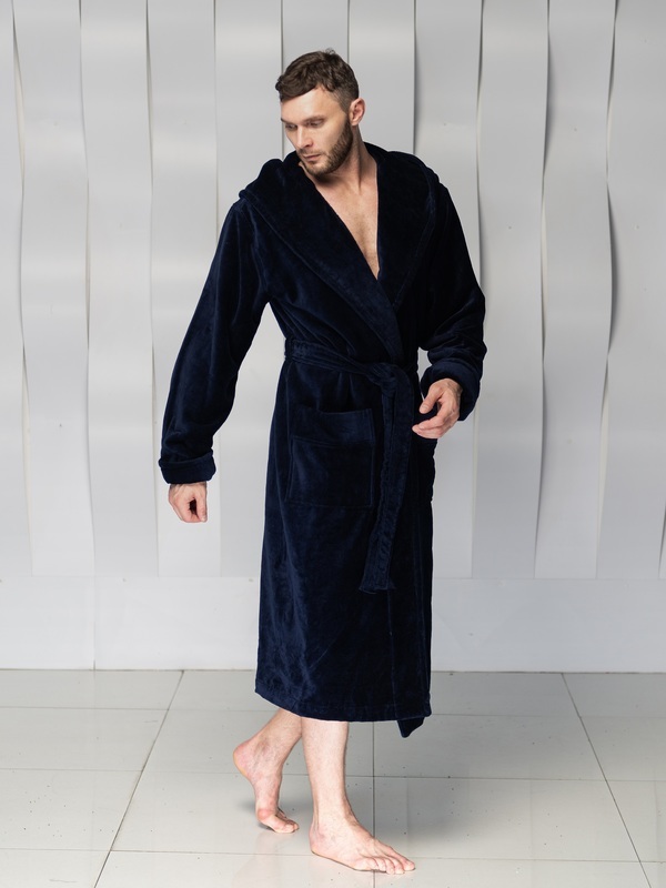 Халат Polens мужской махровый с капюшоном "CODY" (вид 1) Халат Polens мужской махровый с капюшоном "CODY" (фото, вид 1)