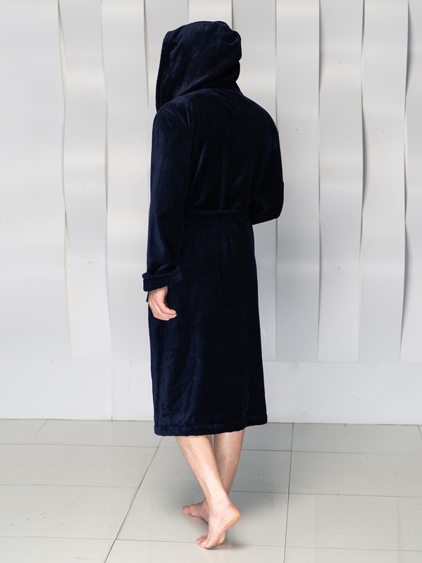 Халат Polens мужской махровый с капюшоном "CODY" (вид 4) Халат Polens мужской махровый с капюшоном "CODY" (фото, вид 4)