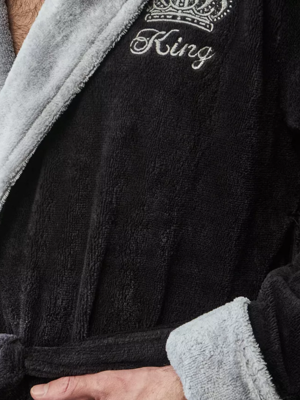 Халат Polens мужской махровый KING длинний с капюшоном (вид 3) Халат Polens мужской махровый KING длинний с капюшоном (фото, вид 3)