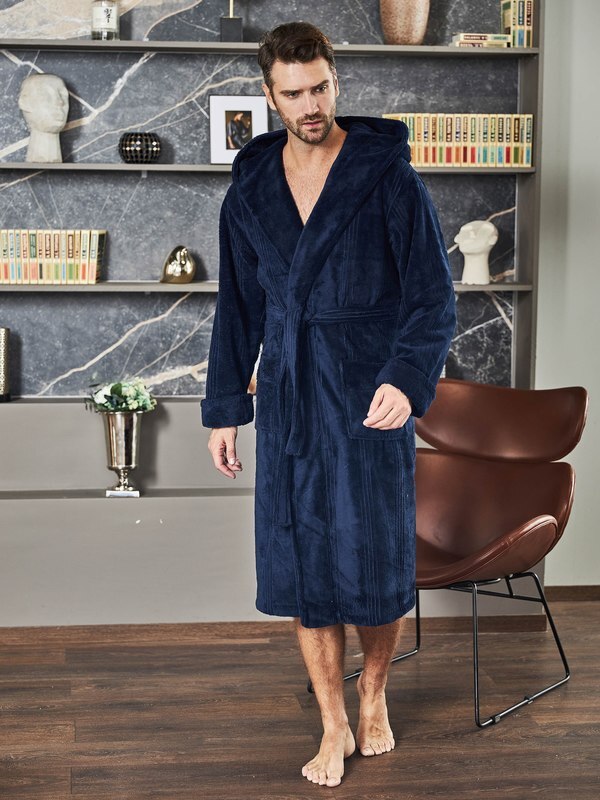 Халат Polens мужской бамбуковый халат с капюшоном Adam Sport (вид 4) Халат Polens мужской бамбуковый халат с капюшоном Adam Sport (фото, вид 4)