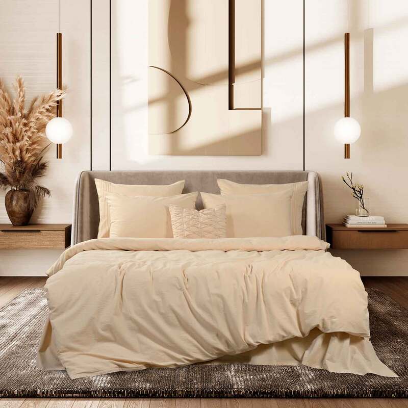 Постельное белье Sharmes Сканди в цвете светло-бежевый от Sharmes (вид 1) Постельное белье Sharmes Сканди в цвете светло-бежевый от Sharmes (фото, вид 1)