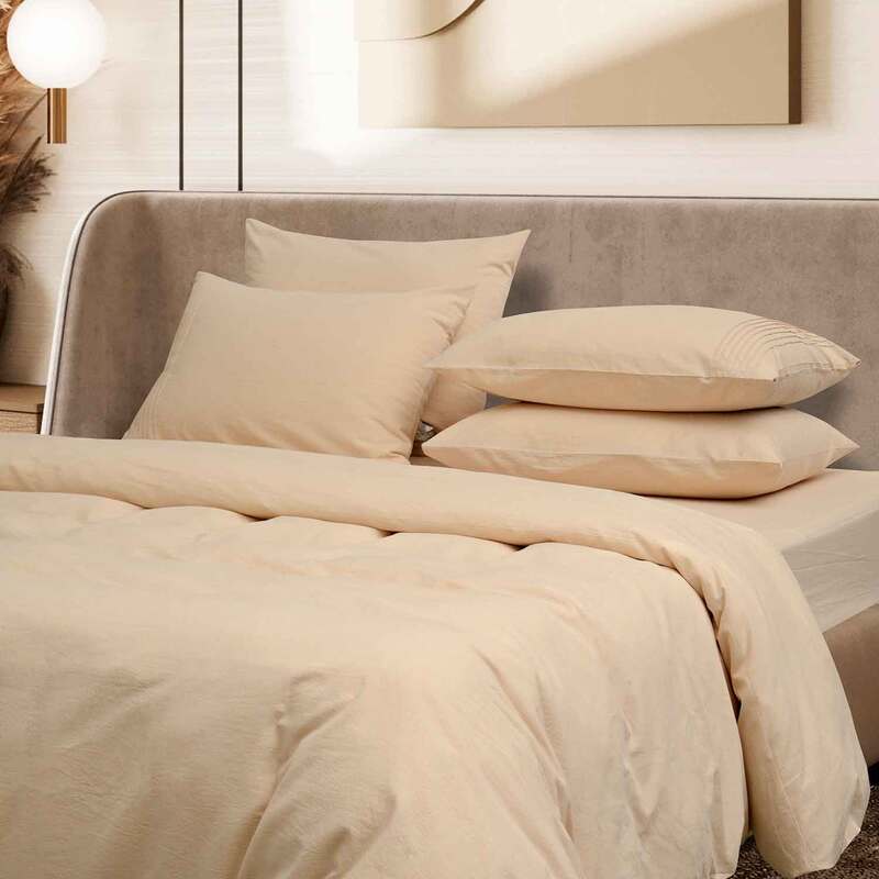 Постельное белье Sharmes Сканди в цвете светло-бежевый от Sharmes (вид 2) Постельное белье Sharmes Сканди в цвете светло-бежевый от Sharmes (фото, вид 2)