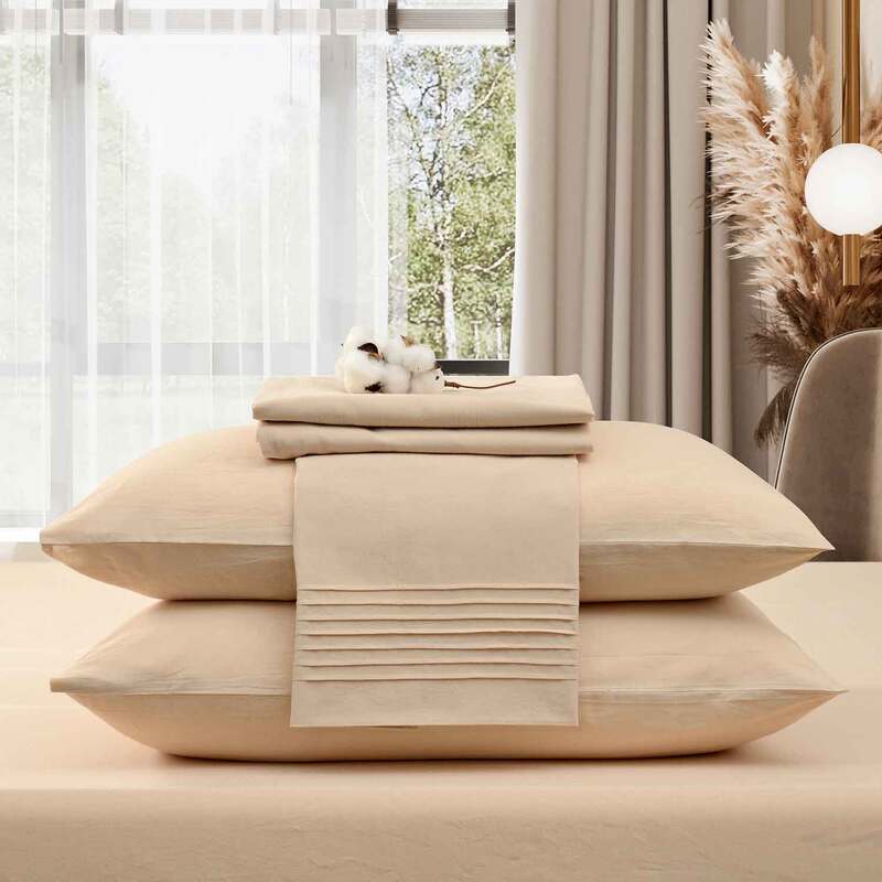 Постельное белье Sharmes Сканди в цвете светло-бежевый от Sharmes (вид 3) Постельное белье Sharmes Сканди в цвете светло-бежевый от Sharmes (фото, вид 3)