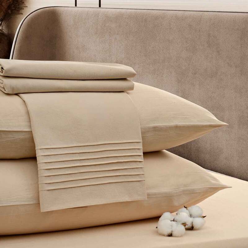 Постельное белье Sharmes Сканди в цвете светло-бежевый от Sharmes (вид 4) Постельное белье Sharmes Сканди в цвете светло-бежевый от Sharmes (фото, вид 4)