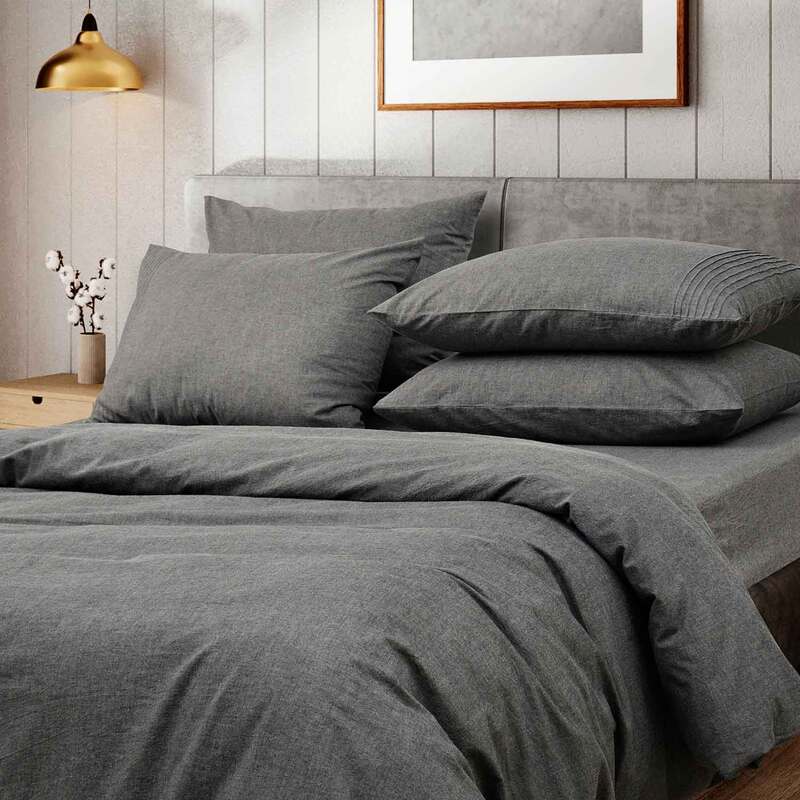 Постельное белье Sharmes Сканди в цвете графит от Sharmes (вид 2) Постельное белье Sharmes Сканди в цвете графит от Sharmes (фото, вид 2)