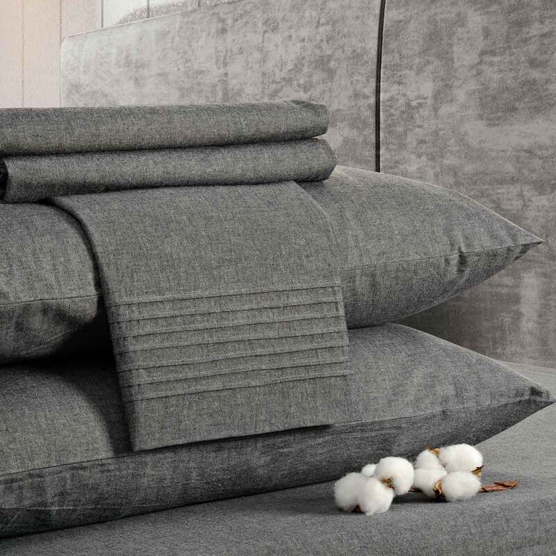 Постельное белье Sharmes Сканди в цвете графит от Sharmes (вид 4) Постельное белье Sharmes Сканди в цвете графит от Sharmes (фото, вид 4)