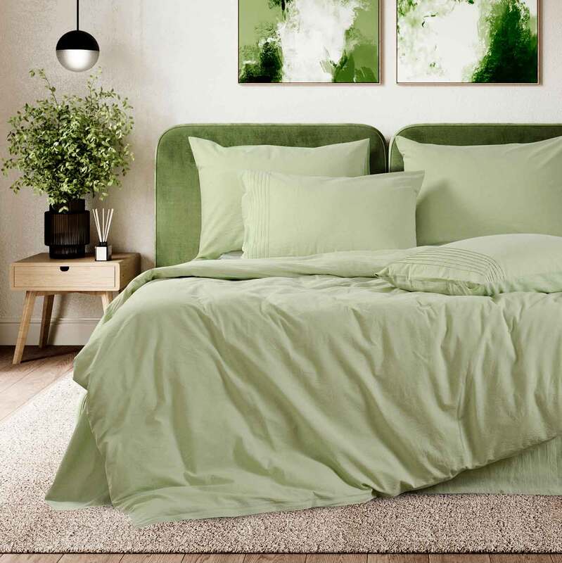 Постельное белье Sharmes Сканди в цвете светло-зеленый от Sharmes (вид 3) Постельное белье Sharmes Сканди в цвете светло-зеленый от Sharmes (фото, вид 3)