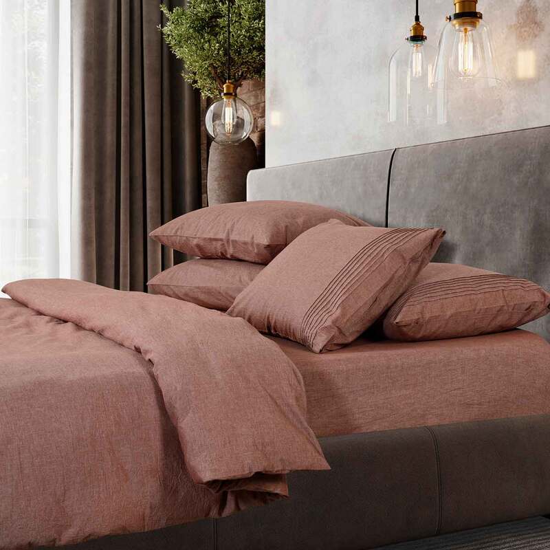 Постельное белье Sharmes Сканди в цвете терракотовый от Sharmes (вид 2) Постельное белье Sharmes Сканди в цвете терракотовый от Sharmes (фото, вид 2)