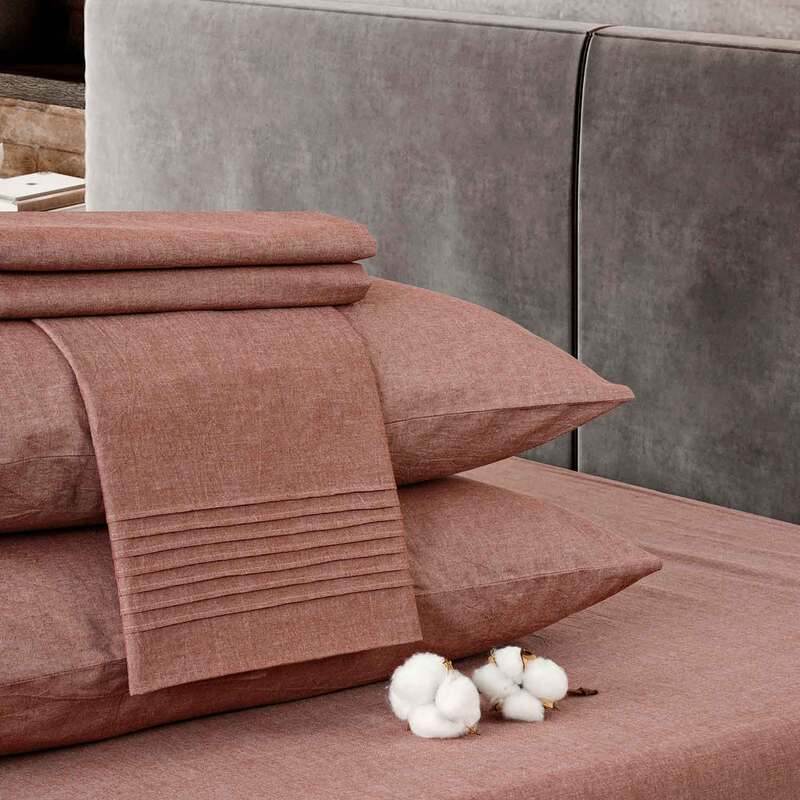 Постельное белье Sharmes Сканди в цвете терракотовый от Sharmes (вид 3) Постельное белье Sharmes Сканди в цвете терракотовый от Sharmes (фото, вид 3)