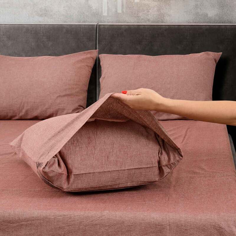 Постельное белье Sharmes Сканди в цвете терракотовый от Sharmes (вид 6) Постельное белье Sharmes Сканди в цвете терракотовый от Sharmes (фото, вид 6)