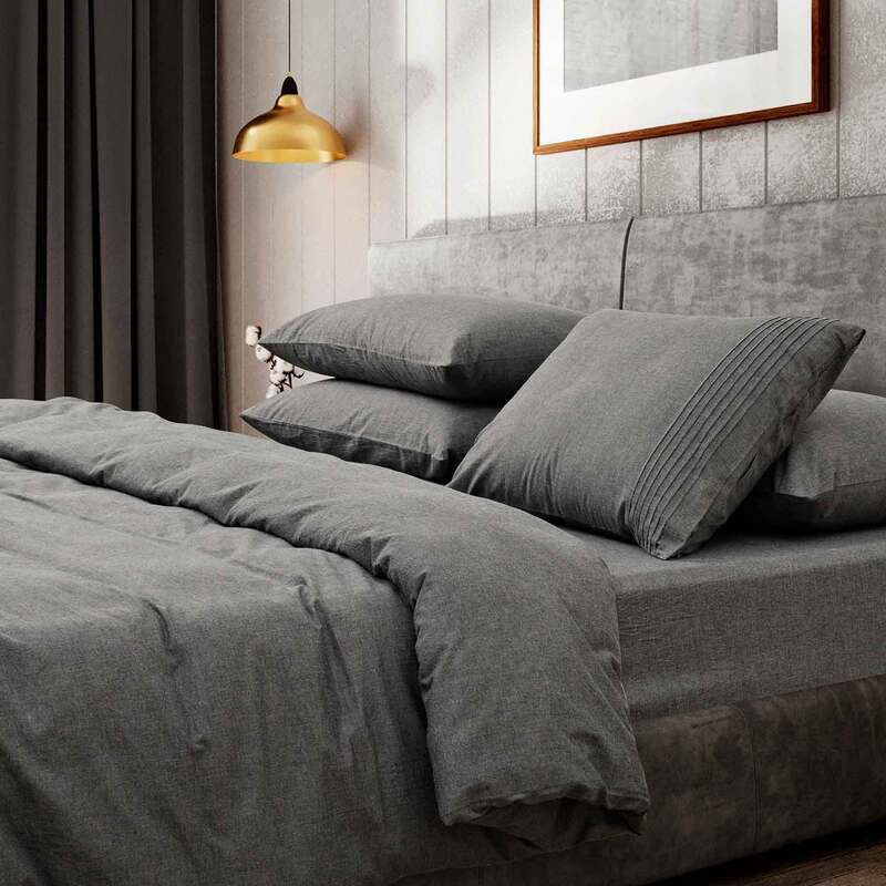 Постельное белье Sharmes Сканди в цвете графит от Sharmes Постельное белье Sharmes Сканди в цвете графит от Sharmes (фото)