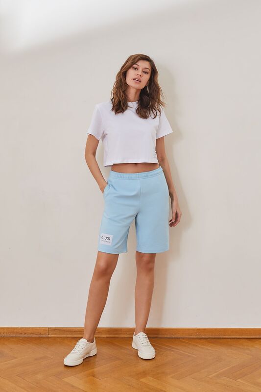 Футболка Laete женская из хлопка белый (55380-7) Футболка Laete женская из хлопка белый (55380-7) (фото)