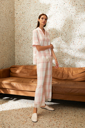 Пижама с брюками Laete розовый (56406+56405)